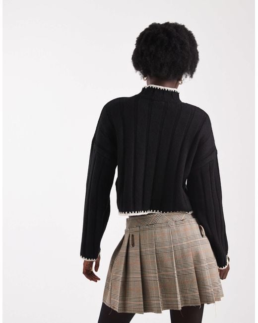 ONLY Black – cropped strickpullover