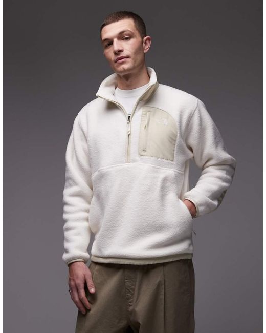The North Face Gray Yumiori Off Peak 1/2 Zip Jacket for men