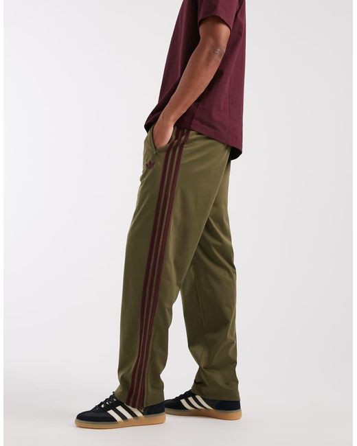 Adidas Originals Purple Firebird Track Pants for men
