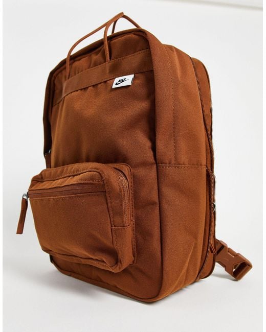 Nike Tanjun Square Backpack in Brown | Lyst Australia