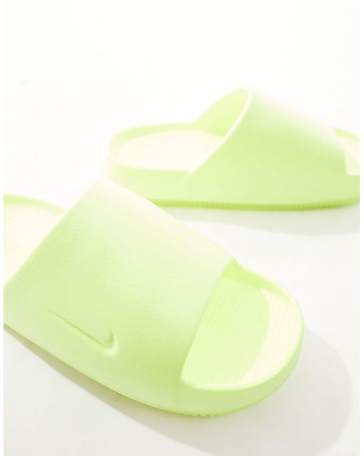 Nike Green Calm Mule Slides for men