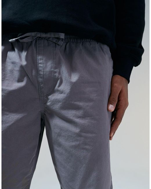 ASOS Blue Pull On Trouser for men