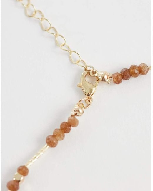 ONLY White 3-Pack Pearl Charms Anklet