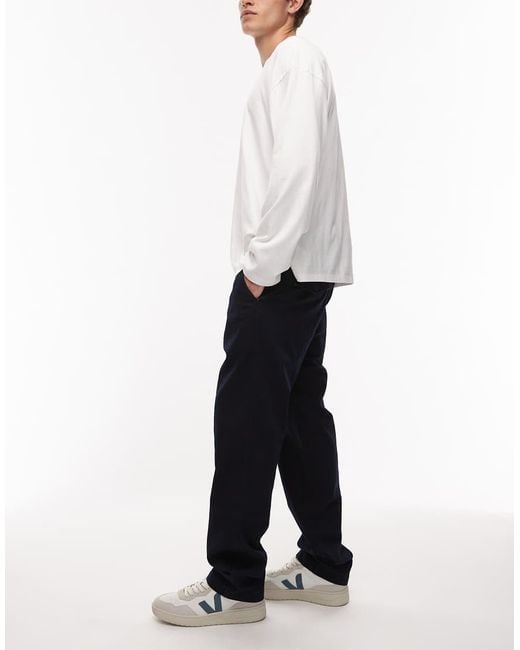Chino Authentic Comodi di Levi's in Blue da Uomo