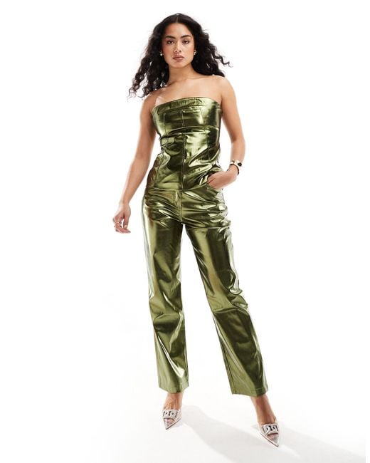 Lupe - pantalons d'ensemble - chrome kaki Amy Lynn en coloris Green