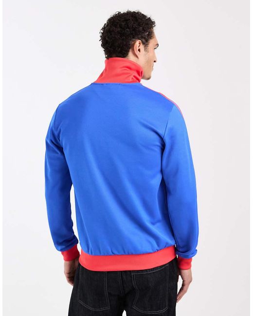 Adidas Originals Blue Classic Track Top for men