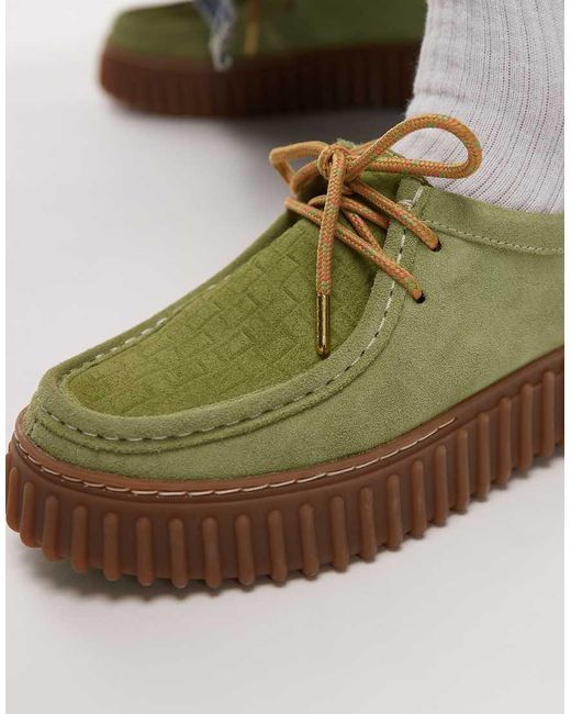Clarks Green Torhill Bee Shoe