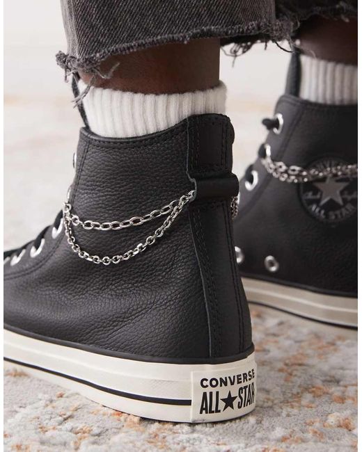 Chuck Taylor All Star Hi di Converse in Black