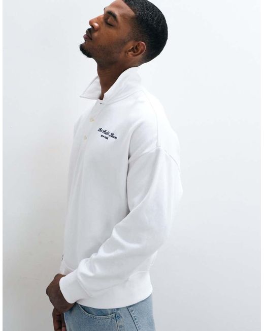 Polo Ralph Lauren White Pull Over Sweatshirt for men