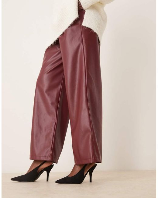 New Look Black Slingback Pointed Heeled Shoes