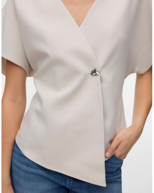 Top Vero Moda de color Blue