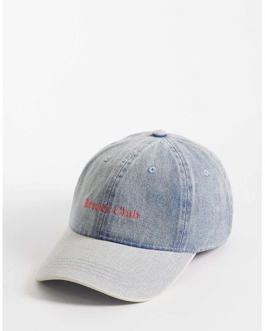 Accessorize Blue Brunch Club Cap
