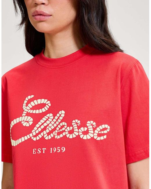 Ellesse Red Ferano Tee