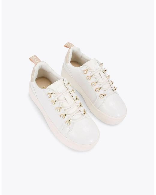 KG by Kurt Geiger Natural Lighter Pearl2 Trainers