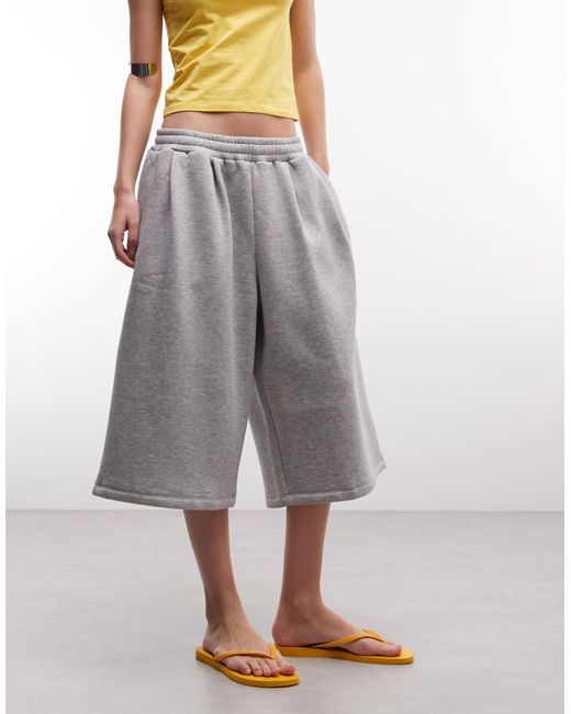 Short Collusion en coloris Gray