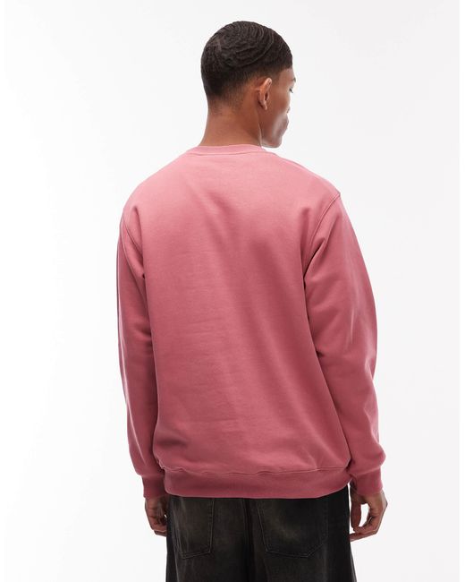 Vans – locker sitzendes t-shirt in Red für Herren