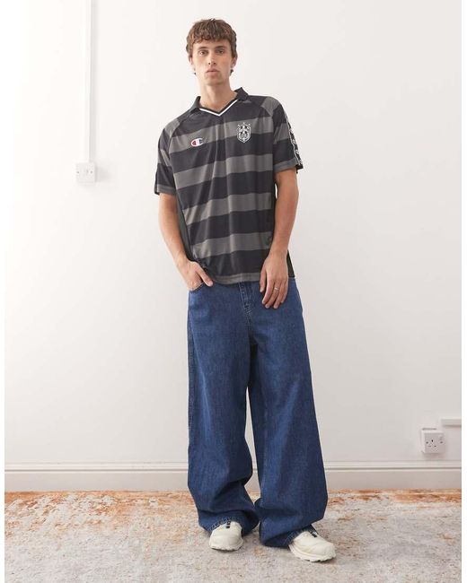 Maglia Da Calcio Nera di Champion in Black da Uomo