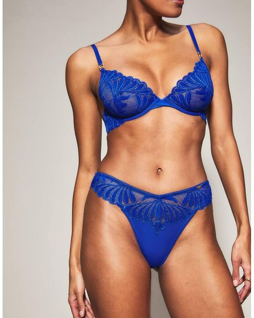 KBX Blue Olivia High Leg