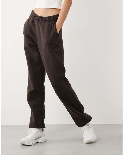 4505 Black Tall Icon Rest Day Heavyweight 440gsm Cotton Cuffed jogger