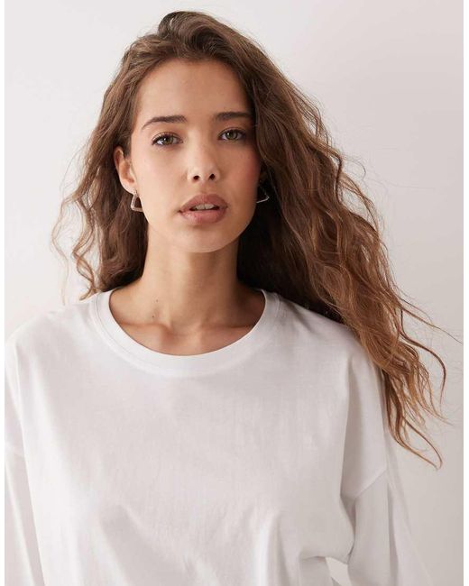 ARKET White Oversized T-shirt