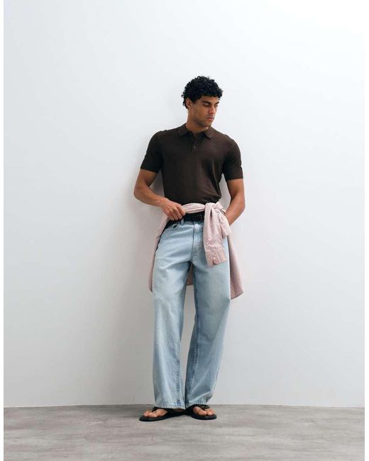 Polo di Mango in White da Uomo