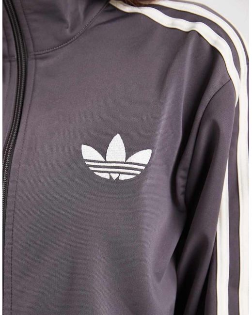 Adidas Originals Gray Firebird Loose Track Top