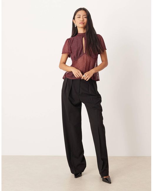 ASOS Red – luftiges netzstoff-oberteil