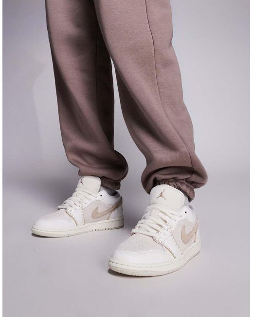 Nike Brown Nike Air 1 Low Trainers