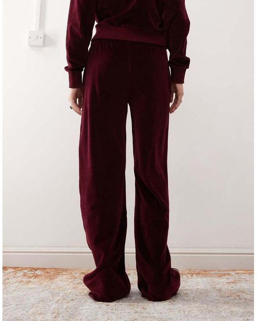 Joggers De Pernera Ancha De -Rojo Reclaimed (vintage) de color Red