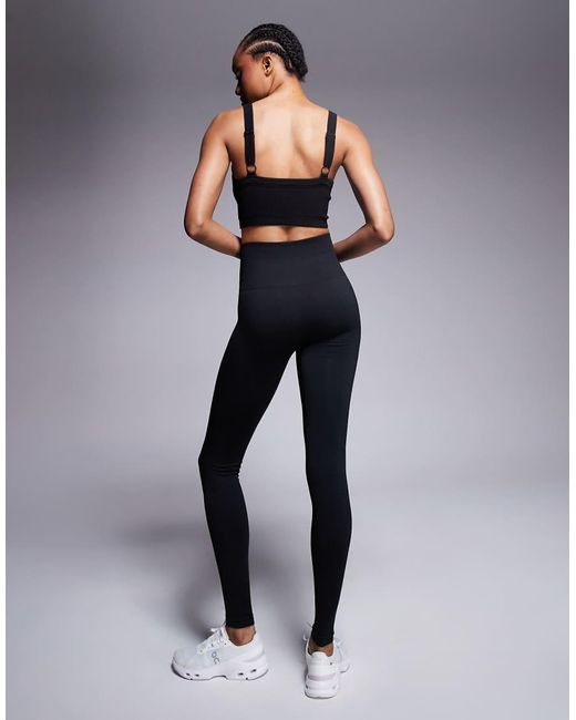 4505 Blue Tall Smooth Seamless High Waist Gym legging