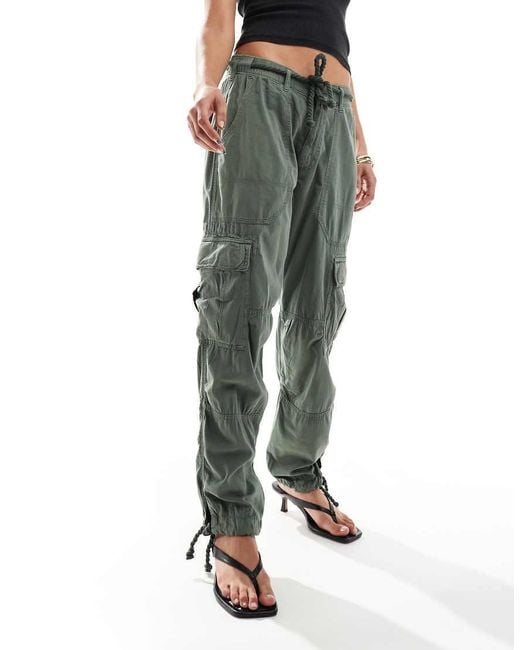Superdry Green Lightweight Beach Cargo Pants