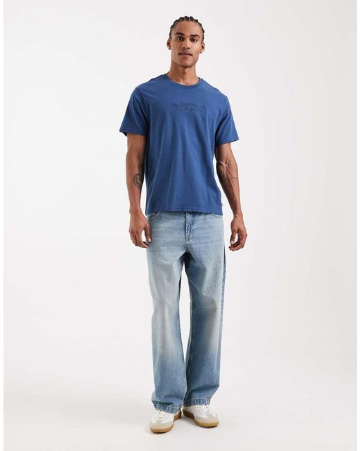 Levi's Blue Logo Relaxed T-shirt for men