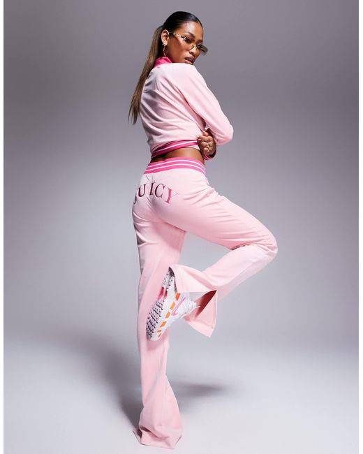 Juicy Couture Pink – college-jogginghose