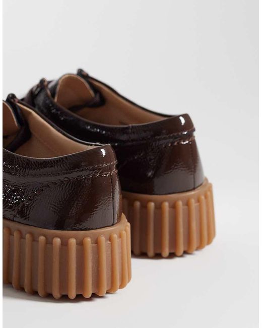 Clarks Brown Torhill Bee Shoes