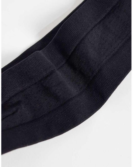 4505 Blue Seamless Mesh Running Headband