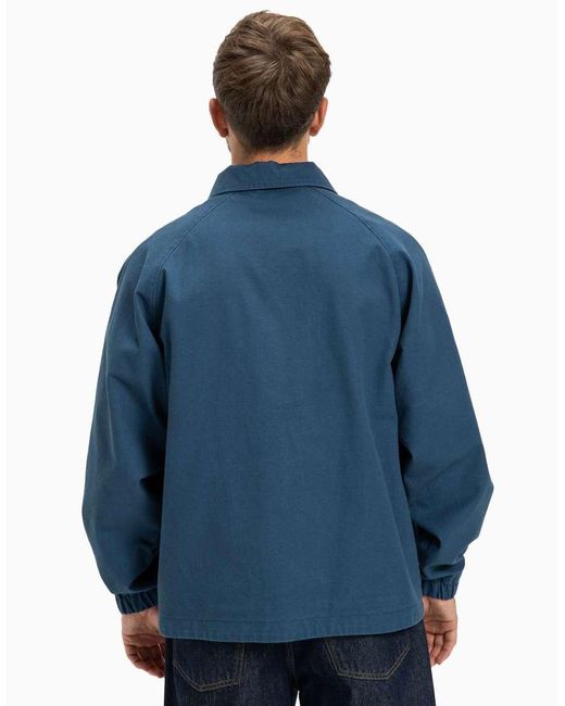DC Shoes Blue Framed Workwear Jacket for men