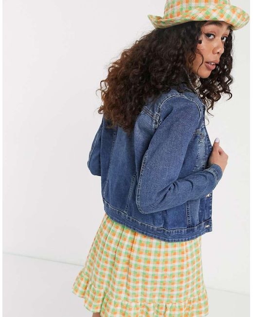 Noisy May Blue Denim Jacket