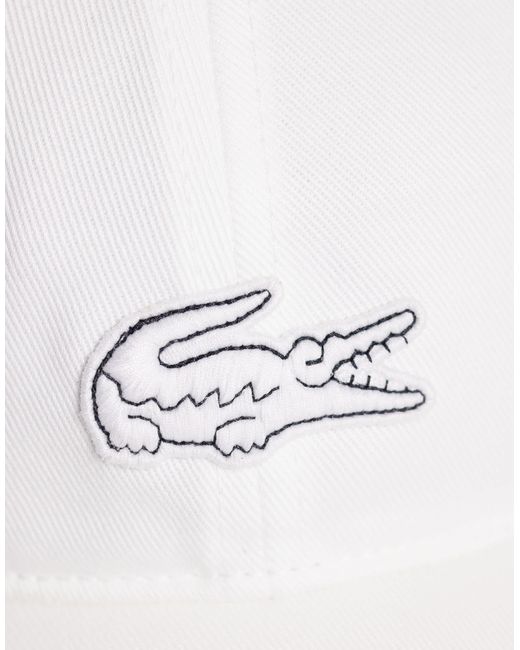 Lacoste – kappe in Natural für Herren