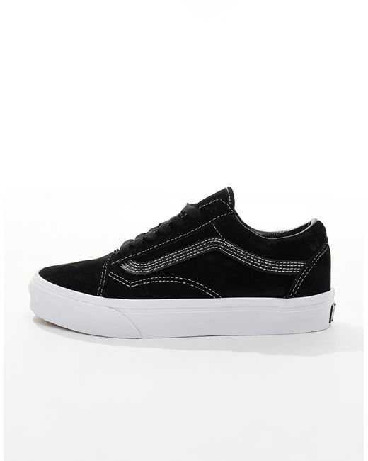 Vans Black Old Skool Suede Trainers