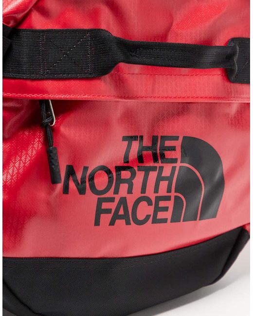 The North Face Red Base Camp S Duffel Bag