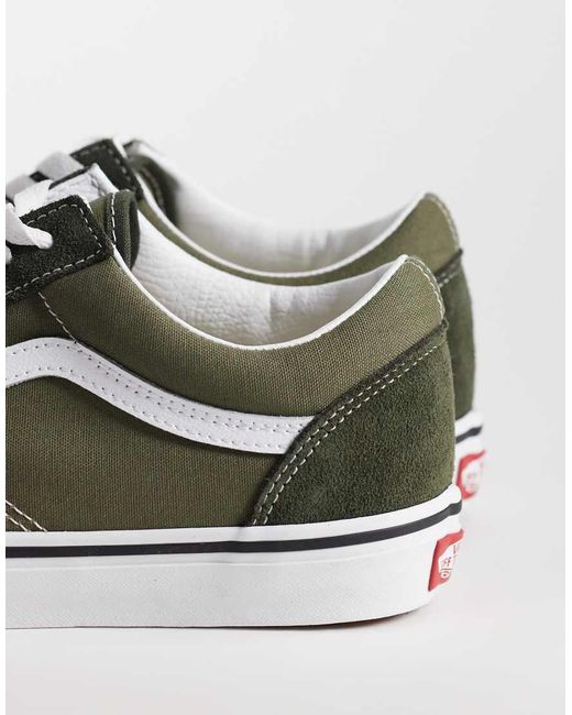 Vans Green Old Skool Trainers for men