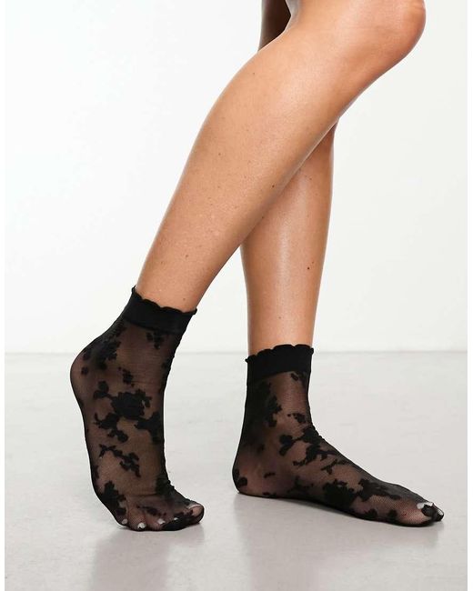 ASOS Natural Lace Sock