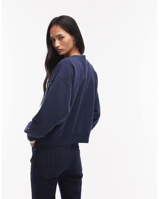 Levi's Blue Central Graphic Sweatshirt