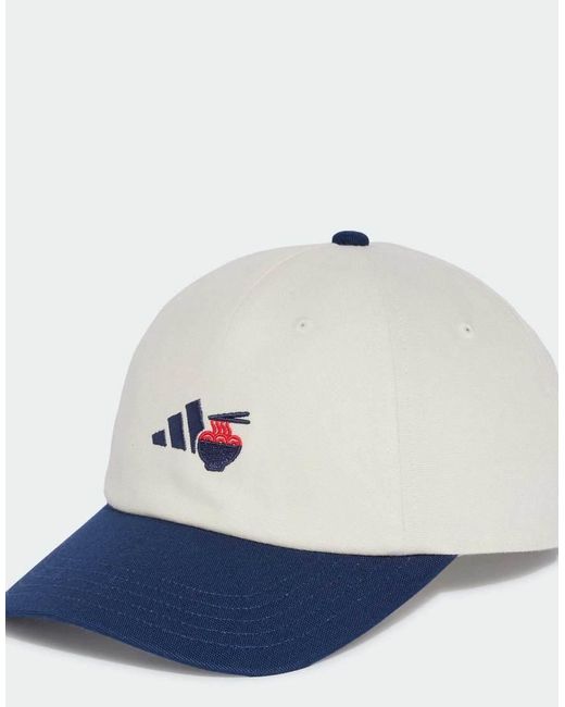 Adidas Originals Blue Food Graphic Dad Cap