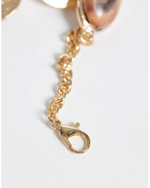 Collier orné Accessorize en coloris Brown