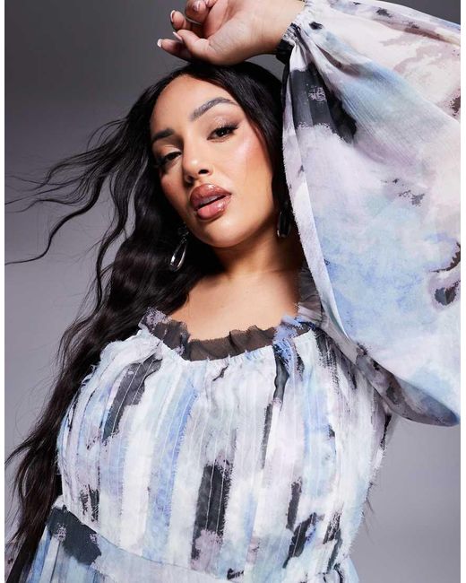 ASOS Asos Design Curve in het Blue