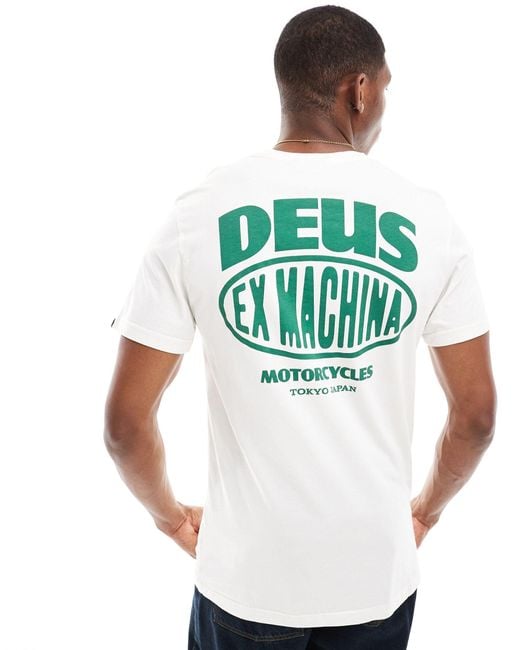 Deus Ex Machina White Bellweather T-shirt for men