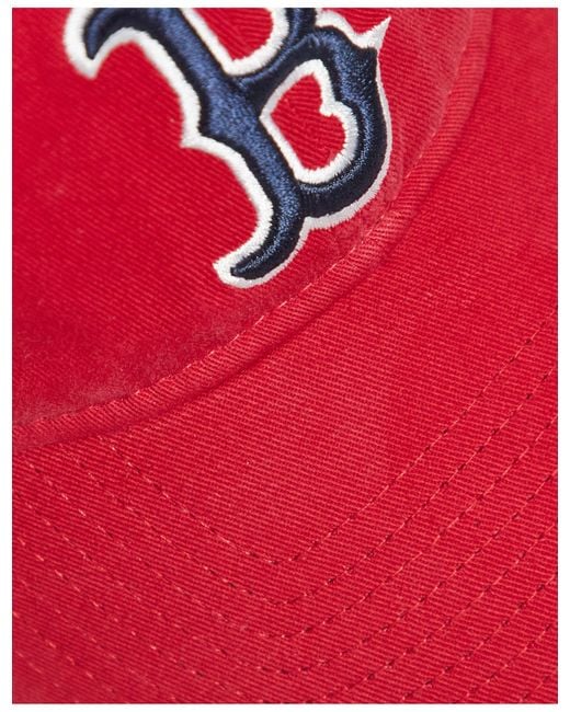 KTZ Red Boston Sox 9twenty Cap