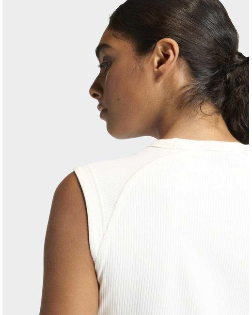Adidas Originals Natural All Szn Rib Tank Top