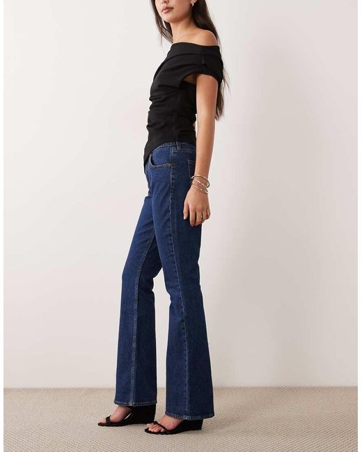 Abercrombie & Fitch Blue Ultra High Rise 90s Straight Leg Jeans
